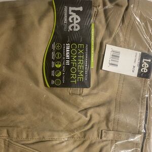 LEE performance series extreme comfort flat front pant 36x34 - NWT